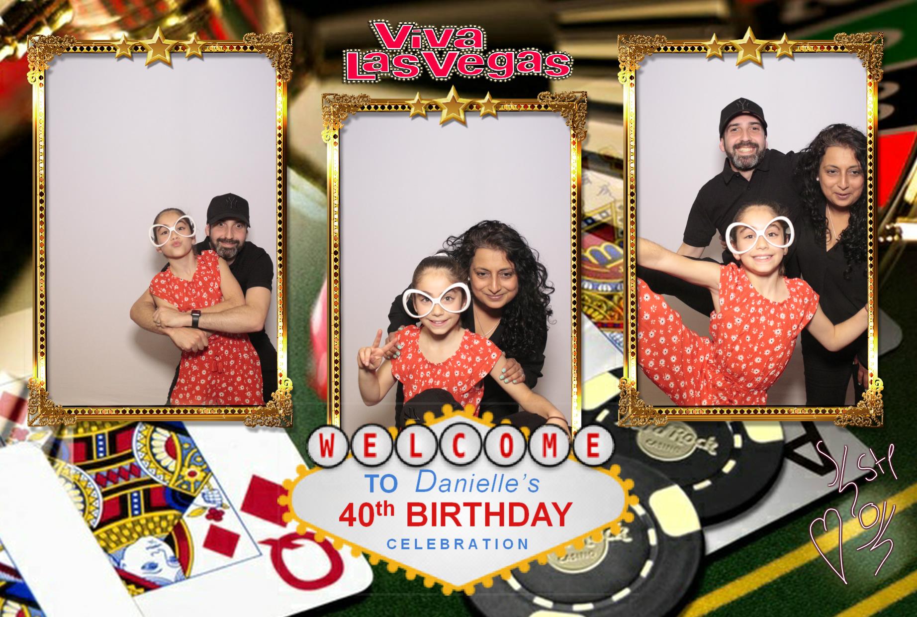Danielle’s 40th birthday | View more photos from the event at gallery.myphotoboothexperience.co.uk/u/MyPhotoBoothExperienceLtd/Danielle’s-40th-birthday